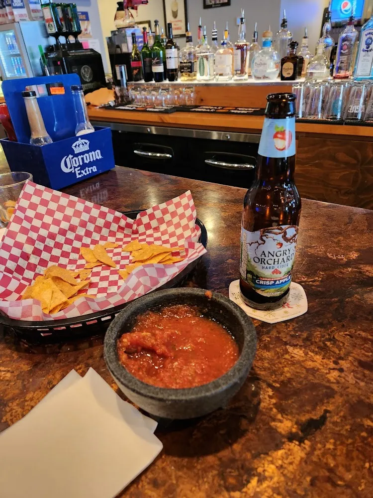 Chips Salsa and Queso
