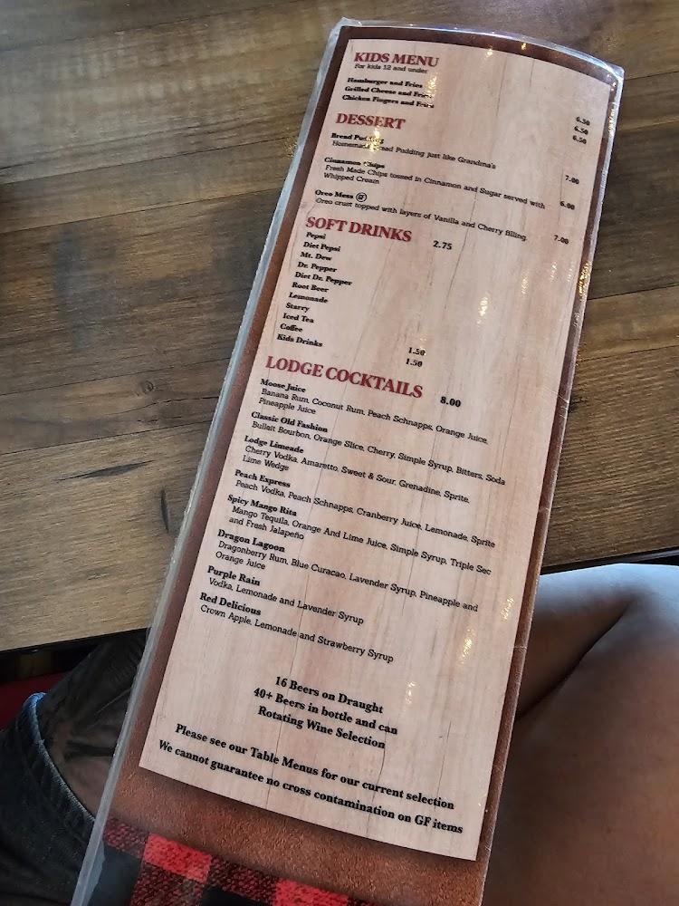 The Lodge Eatery and Pub - Catoosa Menu image 4